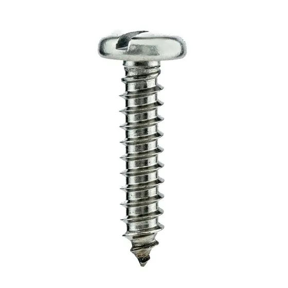 Parafuso auto-atarraxante fenda panela inox a4 (316)